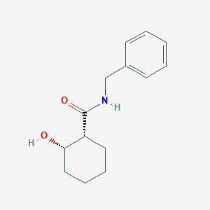 (1R,2S)-N-benzyl-2-hydroxycyclohexane-1-carboxamide