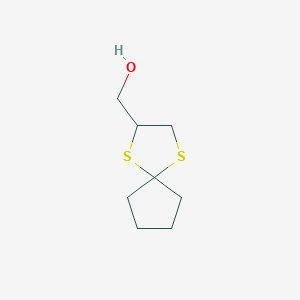 (1,4-Dithiaspiro[4.4]nonan-2-yl)methanol