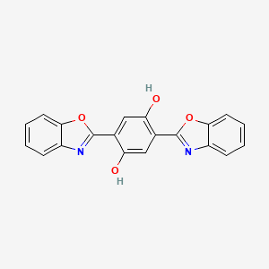 1,4-Benzenediol, 2,5-bis(2-benzoxazolyl)-