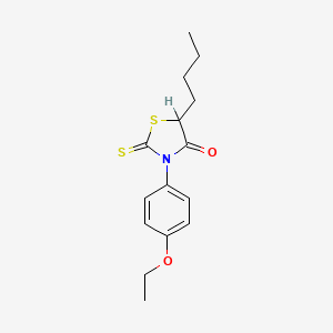 5-Butyl-3-(p-ethoxyphenyl)rhodanine