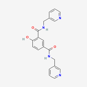 4-Hydroxy-N,N'-bis(3-pyridylmethyl)isophthalamide