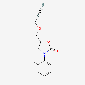 5-(2-Propynyloxymethyl)-3-(o-tolyl)-2-oxazolidinone