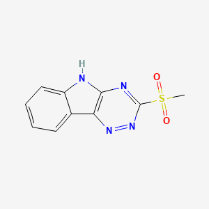 3-methylsulfonyl-5H-[1,2,4]triazino[5,6-b]indole