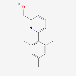 molecular formula C15H17NO B1469376 (6-Mesitylpyridin-2-yl)methanol CAS No. 868372-49-0
