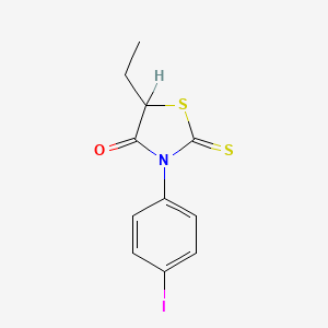 5-Ethyl-3-(p-iodophenyl)rhodanine