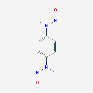 N-methyl-N-[4-[methyl(nitroso)amino]phenyl]nitrous amide
