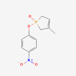 1-Oxo-1-(para-nitrophenoxy)-3-methyl-3-phospholene