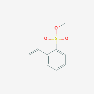 Methyl 2-ethenylbenzene-1-sulfonate