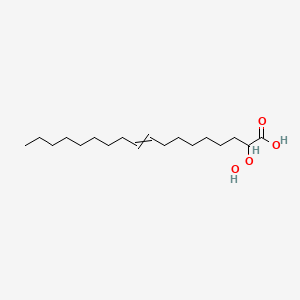 2-Hydroperoxyoctadec-9-enoic acid