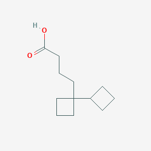 4-[[1,1'-Bi(cyclobutane)]-1-yl]butanoic acid