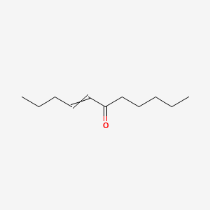 molecular formula C11H20O B14694286 Undec-4-en-6-one CAS No. 32064-74-7