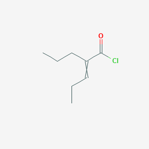 2-Propylpent-2-enoyl chloride