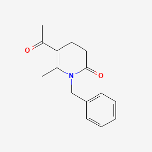 5-acetyl-1-benzyl-6-methyl-3,4-dihydro-1H-pyridin-2-one