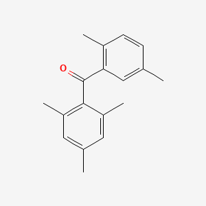 (2,5-Dimethylphenyl)(2,4,6-trimethylphenyl)methanone