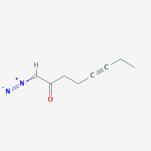 1-Diazoniooct-1-en-5-yn-2-olate