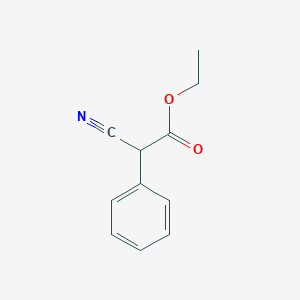 molecular formula C11H11NO2 B146944 Ethyl phenylcyanoacetate CAS No. 4553-07-5