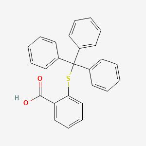 molecular formula C26H20O2S B1469441 2-三苯甲硫基苯甲酸 CAS No. 943423-30-1
