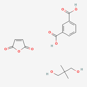 Benzene-1,3-dicarboxylic acid;2,2-dimethylpropane-1,3-diol;furan-2,5-dione