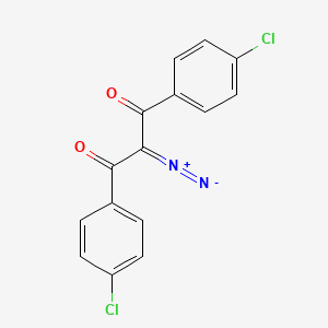 1,3-Bis(4-chlorophenyl)-2-diazonio-3-oxoprop-1-en-1-olate