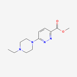 B1469449 Methyl 6-(4-ethylpiperazin-1-yl)pyridazine-3-carboxylate CAS No. 2098142-10-8