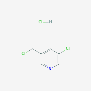 molecular formula C6H6Cl3N B1469450 3-氯-5-(氯甲基)吡啶盐酸盐 CAS No. 847610-86-0