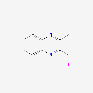 Quinoxaline, 2-(iodomethyl)-3-methyl-