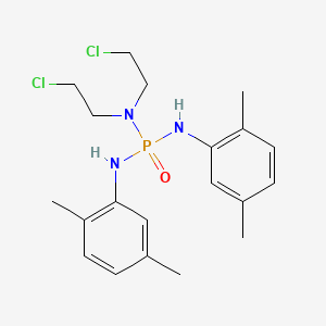 N,N-Bis(2-chloroethyl)-N',N''-bis(2,5-dimethylphenyl)phosphoric triamide