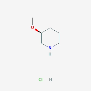 molecular formula C6H14ClNO B1469460 (S)-3-甲氧基哌啶盐酸盐 CAS No. 688809-96-3