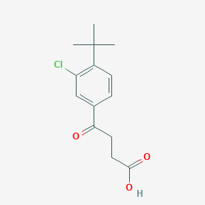 4-(4-Tert-butyl-3-chlorophenyl)-4-oxobutanoic acid