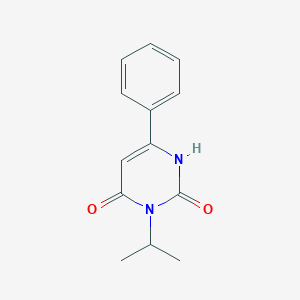 B1469462 6-Phenyl-3-(propan-2-yl)-1,2,3,4-tetrahydropyrimidine-2,4-dione CAS No. 2098075-94-4