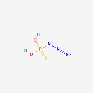 Phosphorazidothioic O,O-acid