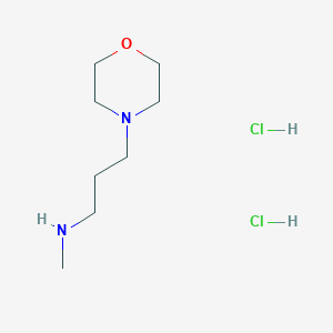 molecular formula C8H20Cl2N2O B1469491 N-甲基-3-(4-吗啉基)-1-丙胺二盐酸盐 CAS No. 1232235-23-2