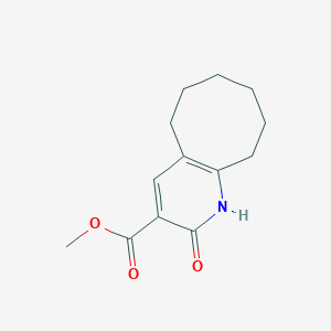 B1469495 Methyl 2-oxo-1,2,5,6,7,8,9,10-octahydro-cycloocta[b]pyridine-3-carboxylate CAS No. 243988-47-8