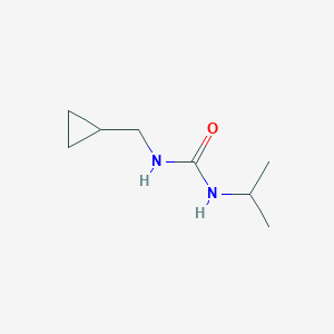 molecular formula C8H16N2O B1469504 1-(环丙基甲基)-3-(丙-2-基)脲 CAS No. 1592645-82-3