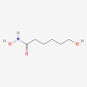 molecular formula C6H13NO3 B14695129 N,6-dihydroxyhexanamide CAS No. 34092-86-9