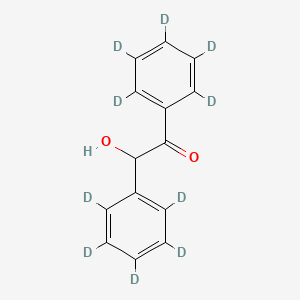 molecular formula C14H12O2 B1469534 Benzoin-D10 CAS No. 56830-64-9