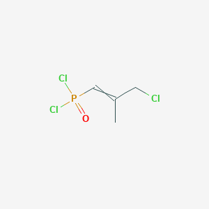 Phosphonic dichloride, (3-chloro-2-methyl-1-propenyl)-