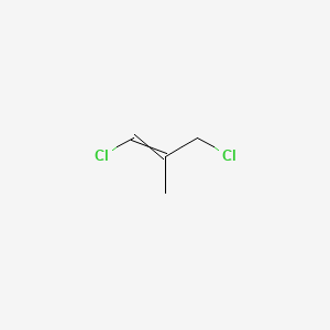 molecular formula C4H6Cl2 B14695399 1,3-Dichloro-2-methylpropene CAS No. 3375-22-2