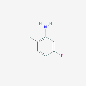 molecular formula C7H8FN B146954 5-氟-2-甲基苯胺 CAS No. 367-29-3