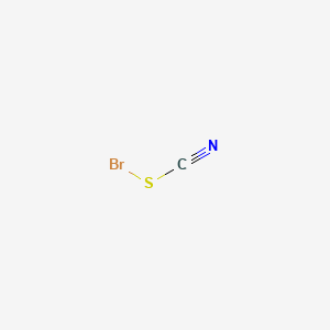 molecular formula CBrNS B14695421 Bromine thiocyanate CAS No. 29284-59-1