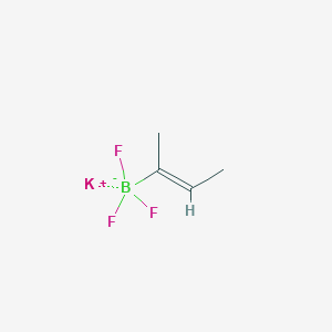 molecular formula C4H7BF3K B1469564 （Z）-2-丁烯-2-基三氟硼酸钾 CAS No. 1134643-88-1