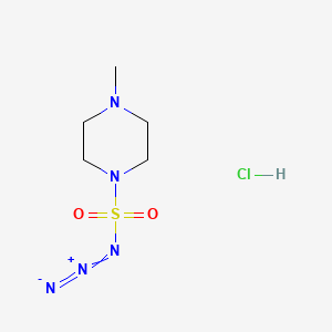 4-Methyl-1-piperazinesulfonylazide monohydrochloride