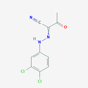 2-[2-(3,4-Dichlorophenyl)hydrazinylidene]-3-oxobutanenitrile