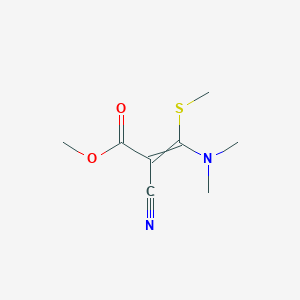 Methyl 2-cyano-3-(dimethylamino)-3-methylsulfanylprop-2-enoate