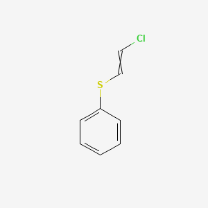 B14695770 [(2-Chloroethenyl)sulfanyl]benzene CAS No. 26620-11-1