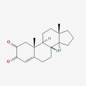 molecular formula C19H26O2 B14695774 Androst-4-enedione CAS No. 26264-53-9