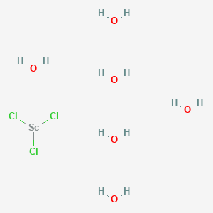 molecular formula Cl3H12O6Sc B1469579 六水合氯化钪 CAS No. 20662-14-0