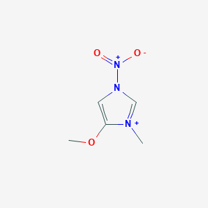 4-Methoxy-3-methyl-1-nitroimidazol-3-ium