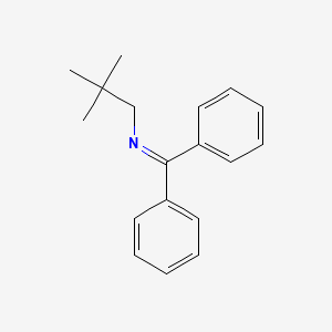 1-Propanamine, N-(diphenylmethylene)-2,2-dimethyl-