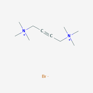 Trimethyl-[4-(trimethylazaniumyl)but-2-ynyl]azanium;bromide